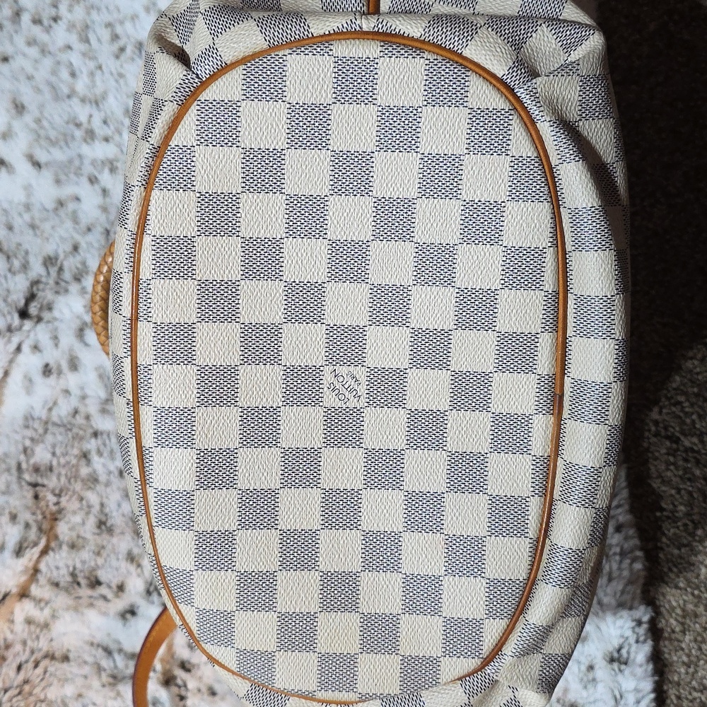 Louis Vuitton Damier Azur Riviera Handbag 2 Way - Picture 6 of 17